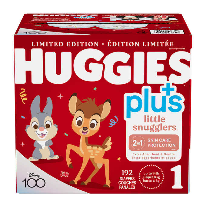 Huggies Little Snugglers Plus Diapers, Sizes 1 2 Evawl.ca