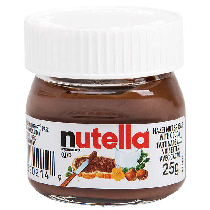 Nutella Mini Jars, 64 × 25 g