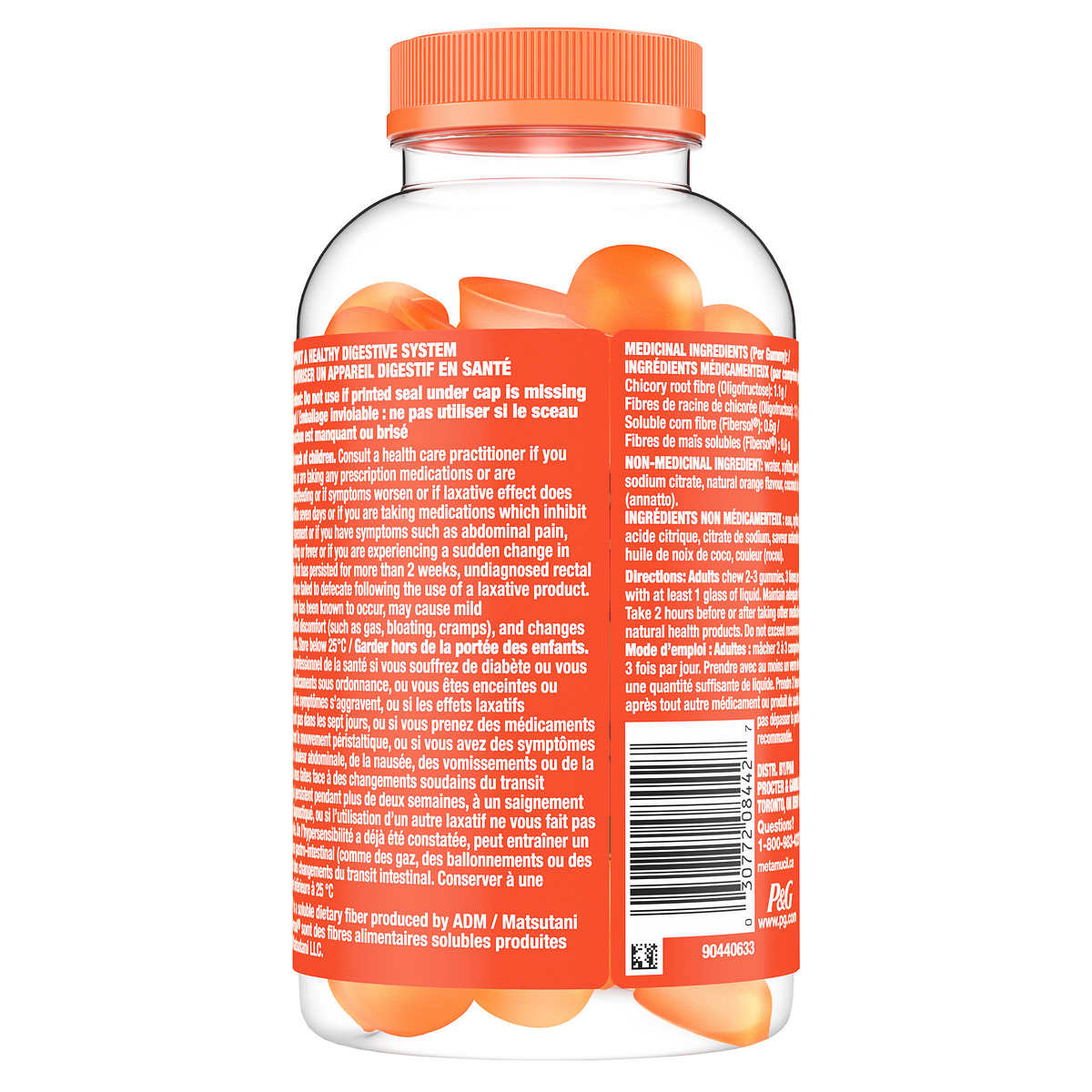 Metamucil Fiber Gummies, 180 Gummies