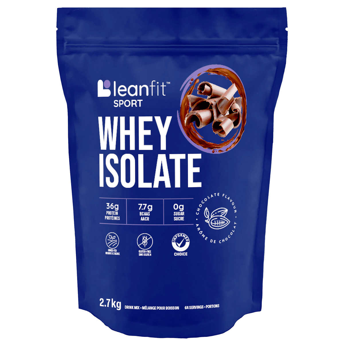 LEANFIT Sport Whey Isolate - Chocolate