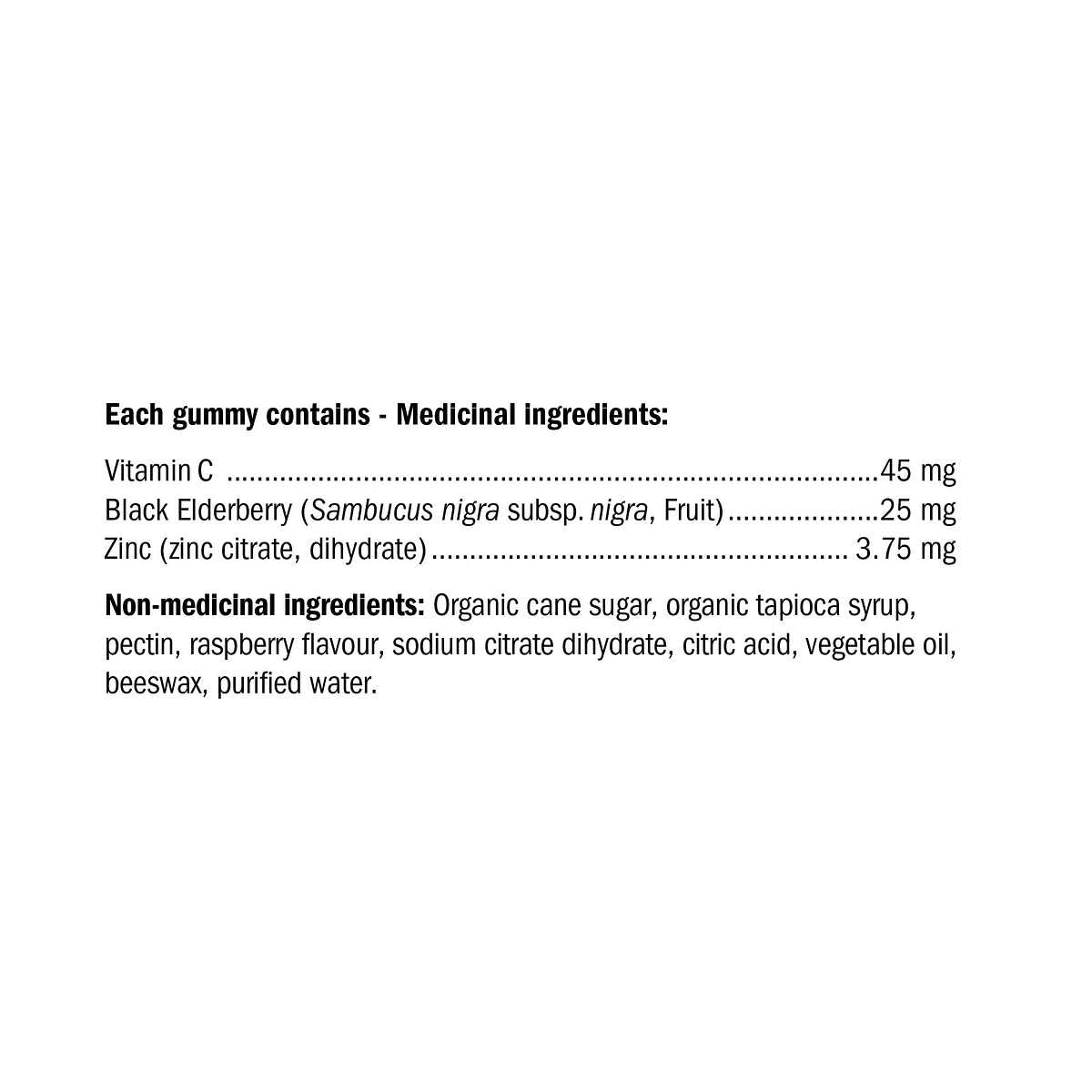 Sambucus Kids Elderberry Cold and Flu Care, 2 x 60 Gummies