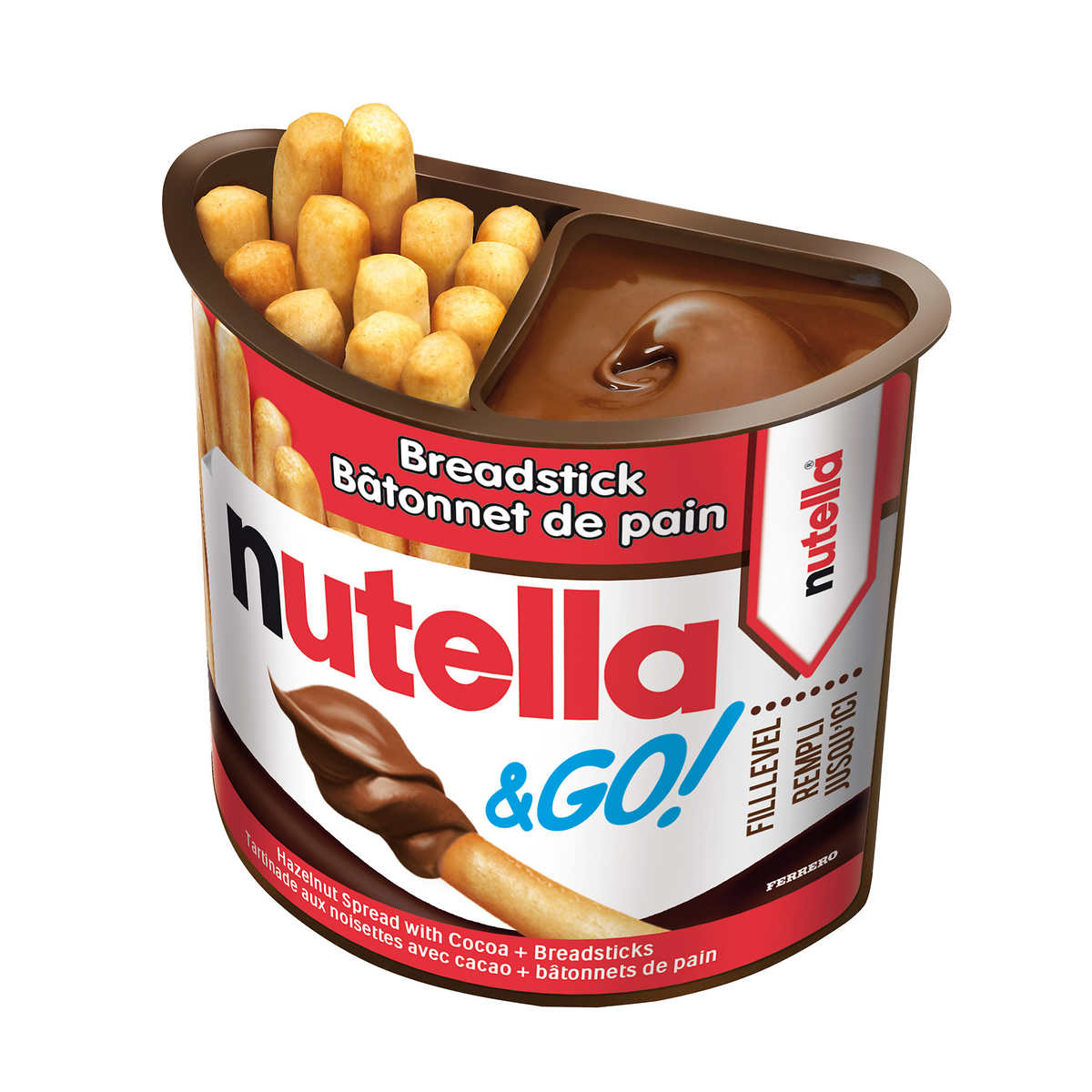Nutella & Go Snack Packs, 16 × 52 g