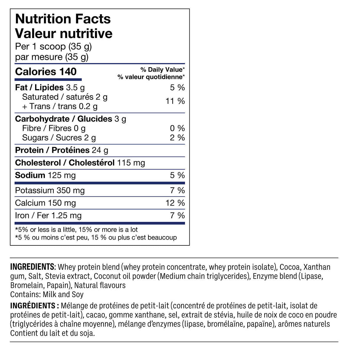 LEANFIT Whey Protein – Chocolate Flavour