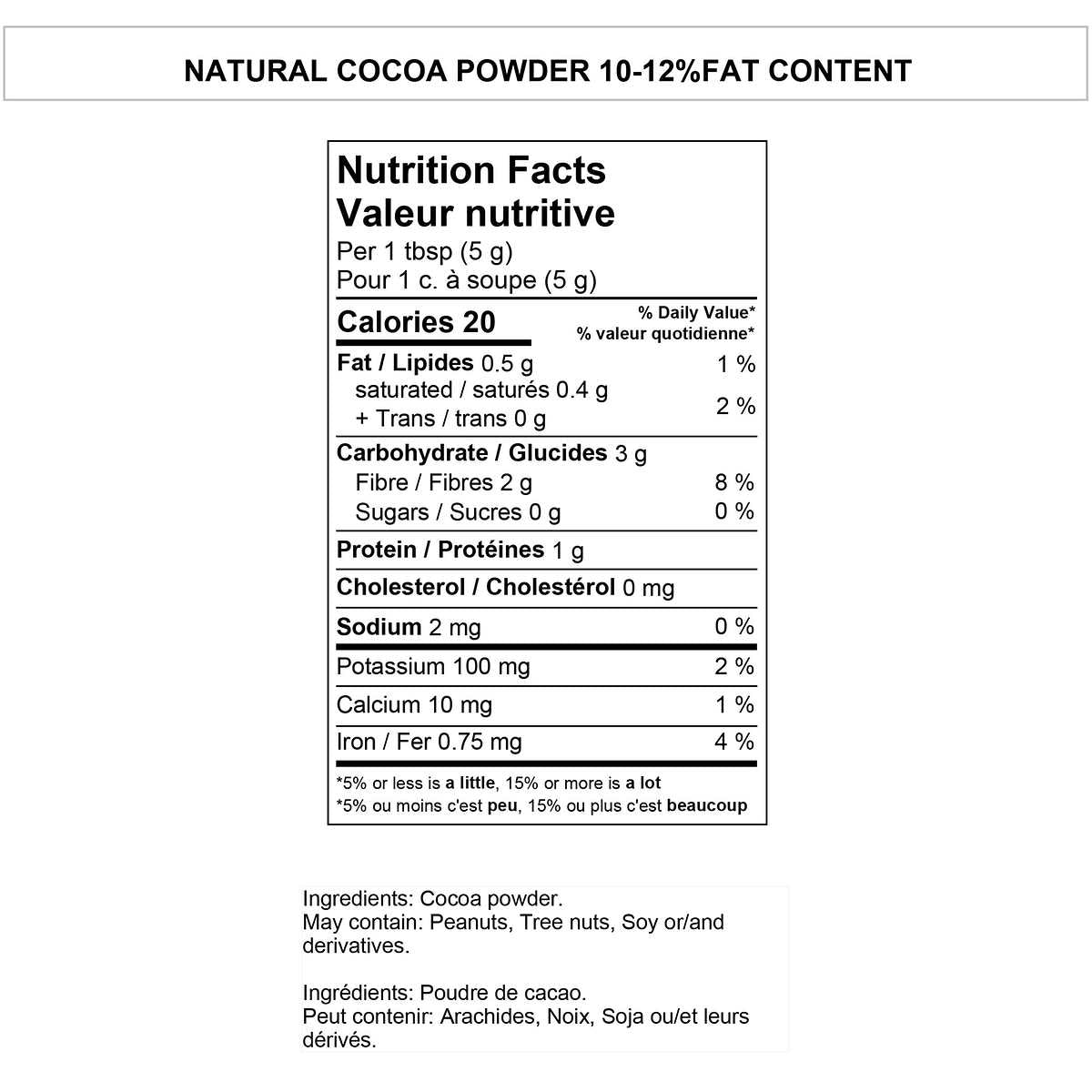 Yupik Cocoa Powder, 1.5 kg