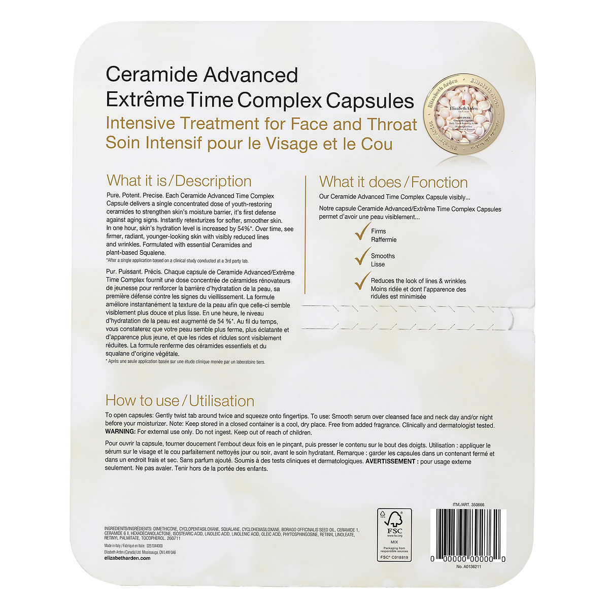 Elizabeth Arden Ceramide Advanced Time Complex Capsules