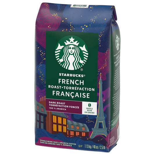 Starbucks Café en grains entiers torréfié français, 1,13 kg