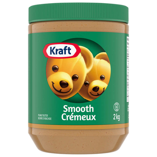 Beurre d'arachide crémeux Kraft, 2 kg