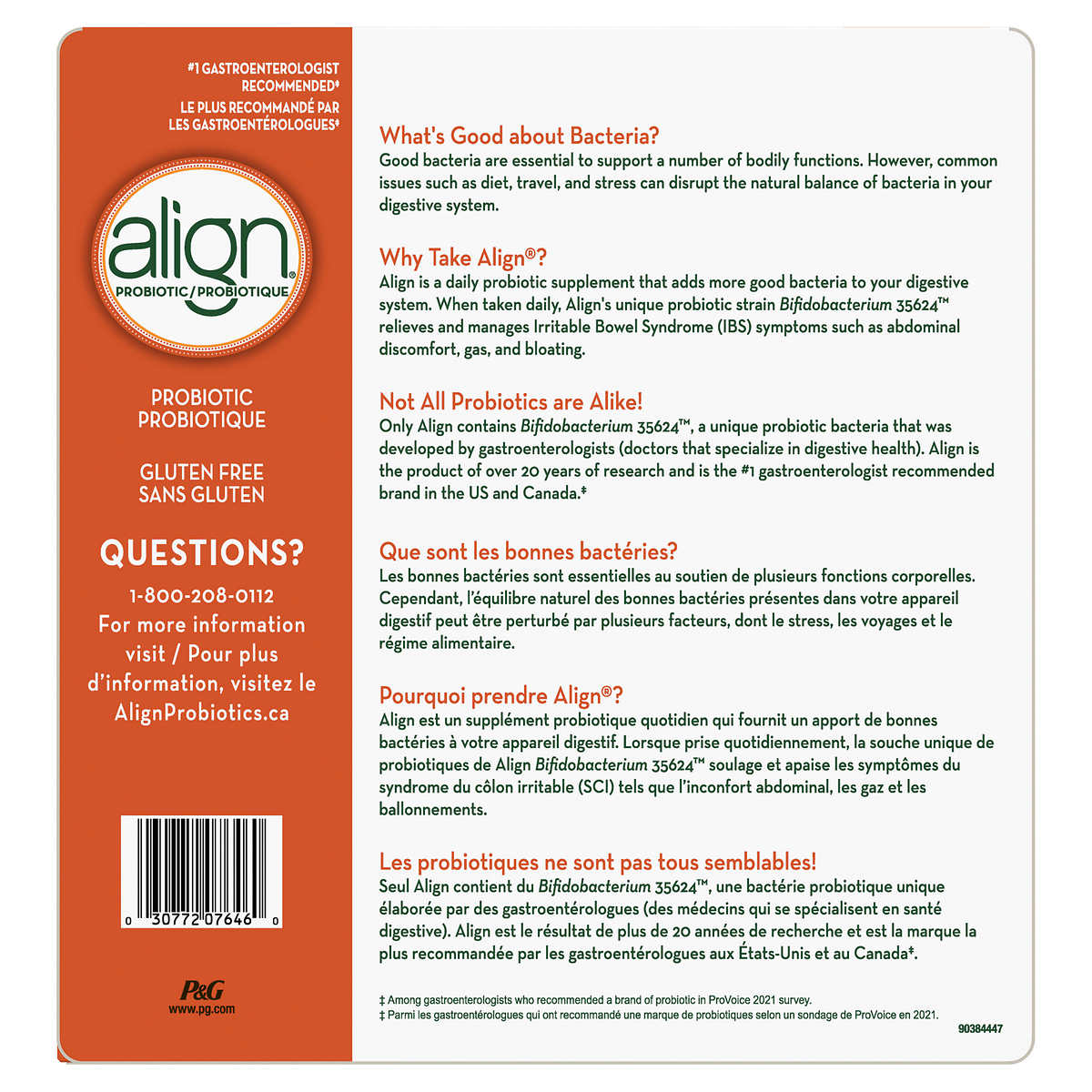 Align Probiotic Supplement, 77 Capsules