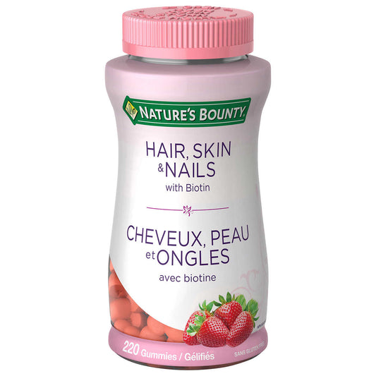 Nature’s Bounty Hair, Skin and Nails Gummies, 220-count