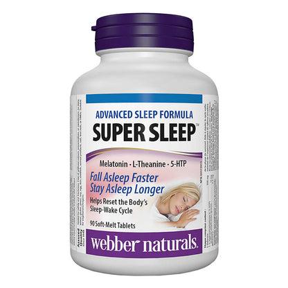 webber naturals Super Sleep 90 comprimés fondants