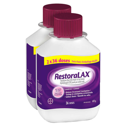 RestoraLAX Laxative, 2 x 36 Doses